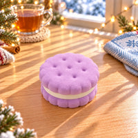 Squishy biscuit fourré violet
