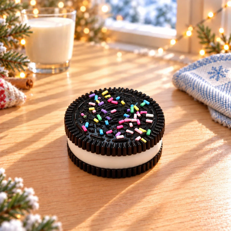 Squishy cookie vermicelles noir